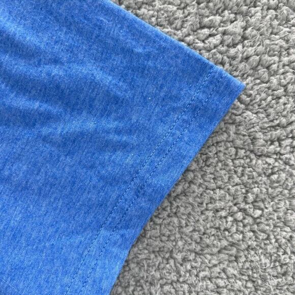 Peanuts Shirt Adult XL Blue Graphic Snoopy ILL DO IT TOMORROW Casual Mens XL - Picture 3 of 12